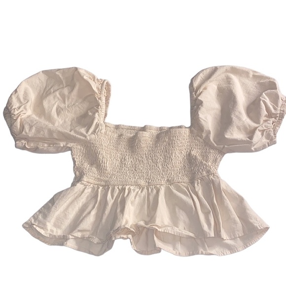 SOLAÍ THE LABEL OFF THE SHOULDER TOP SIZE LARGE - Picture 4 of 4